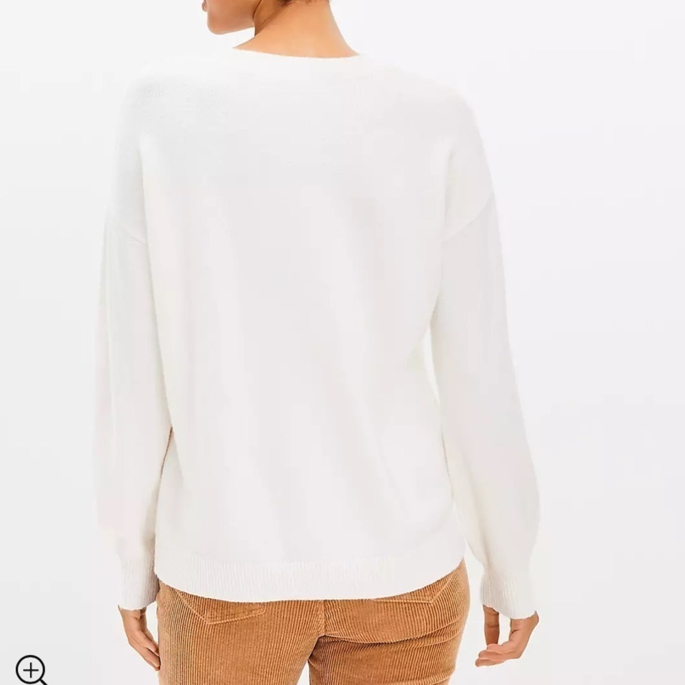 Loft Fa La La Everyday Winter Sweater - Picture 3 of 9